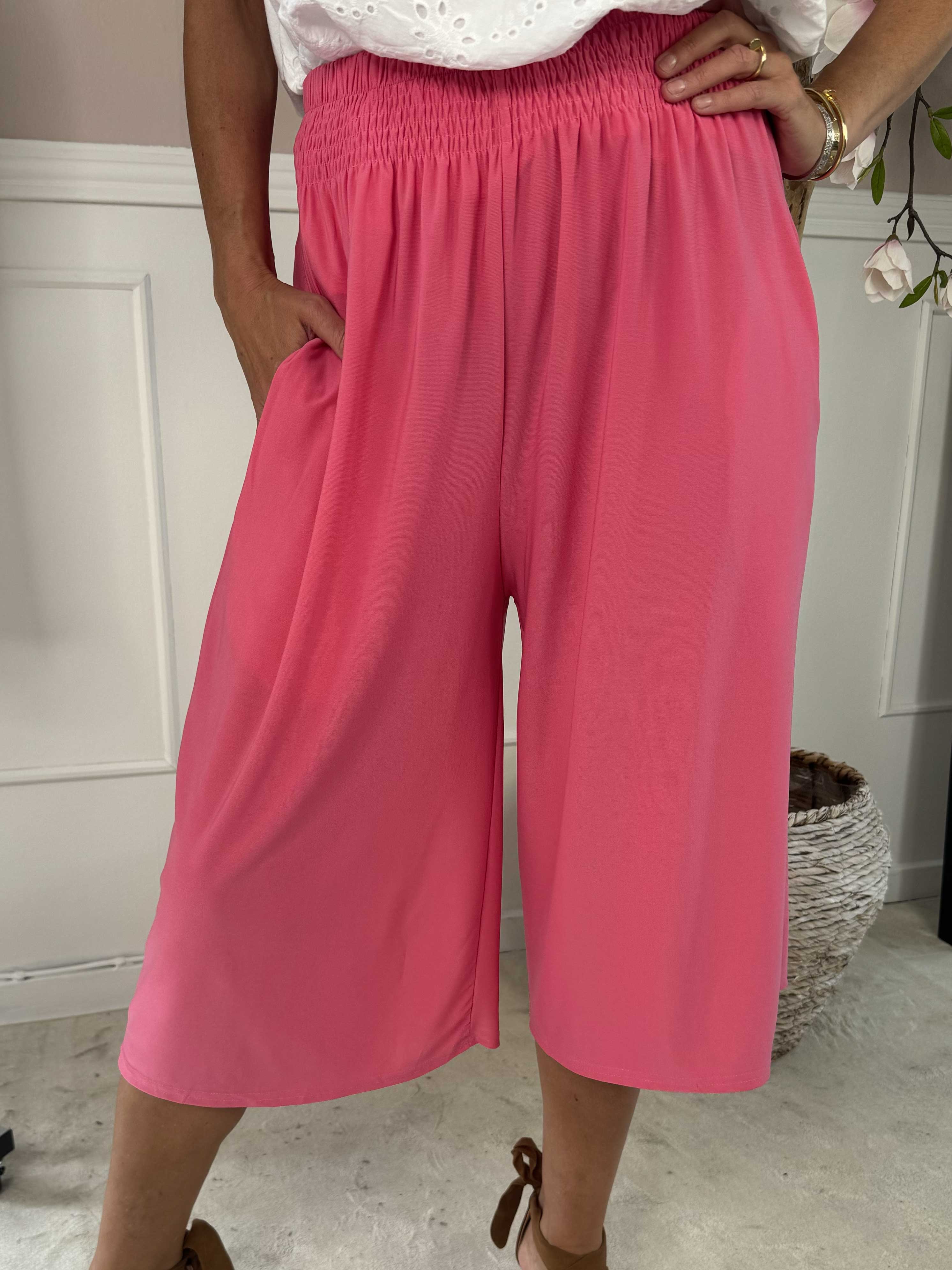 Pams Plain Knickers - Knickers i elastiskt tyg med resårkant